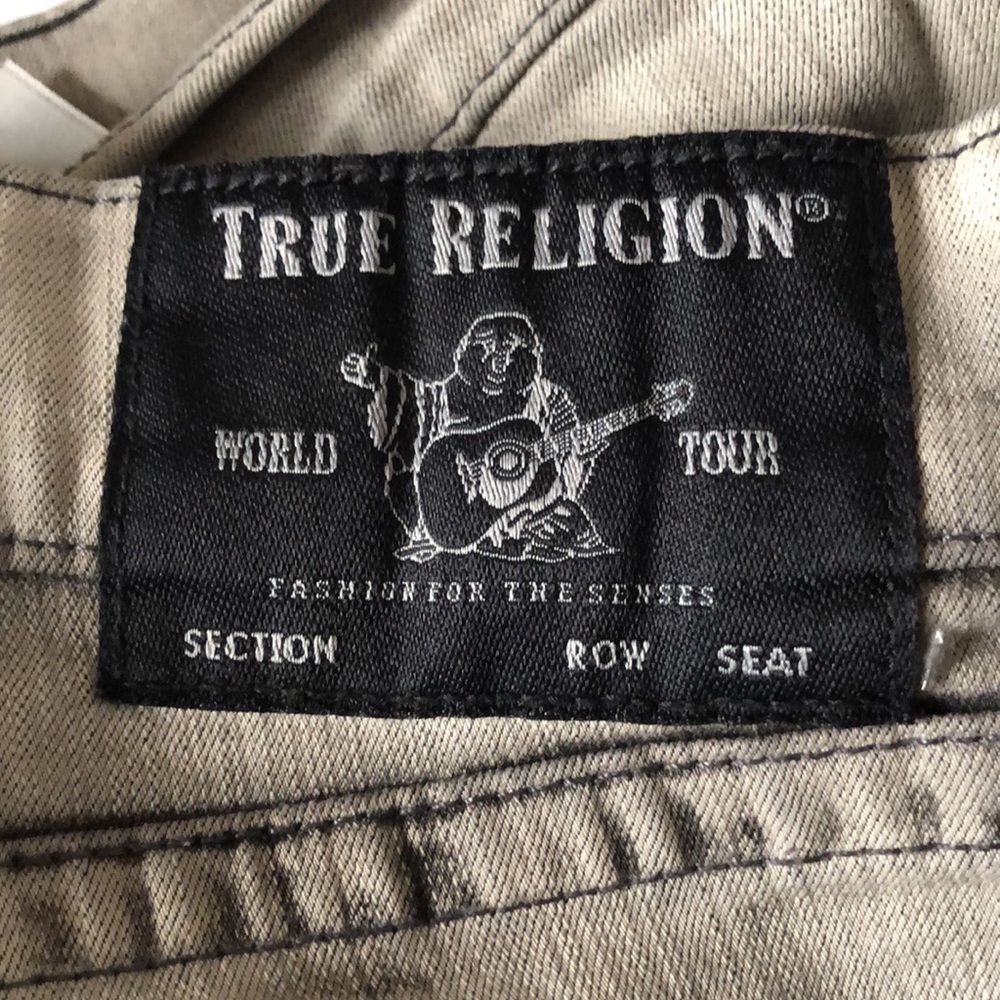 True Religion Men’s Jeans SZ 40X32 Black